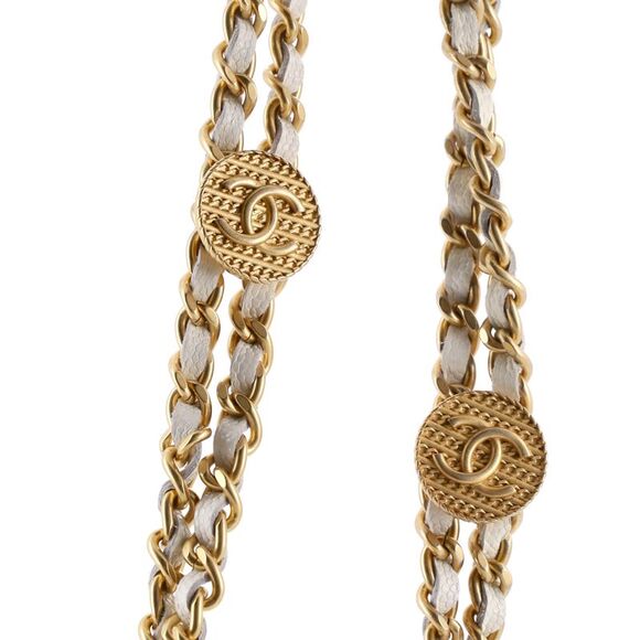 Chanel Twist Your Buttons Drawstring Bucket Bag Quilted Caviar Mini White - Picture 7 of 8